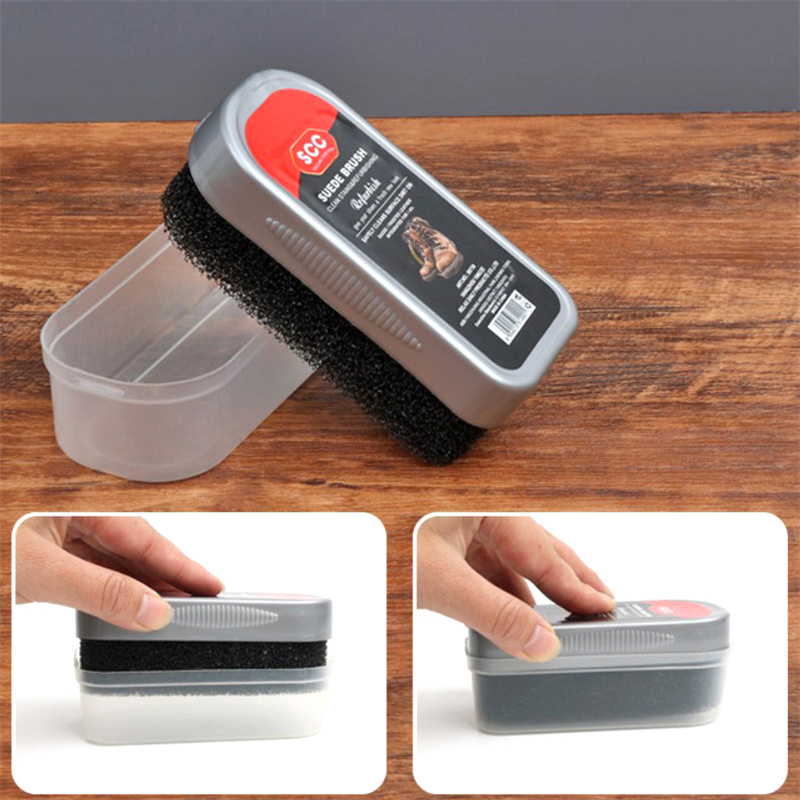 Sneaker Care Clean - スニーカークリーニングブラシスエードスポーツシューズポリッシュブラシスエードブーツヌバックベルベットバッグ革靴ケアクリーナーブラシ