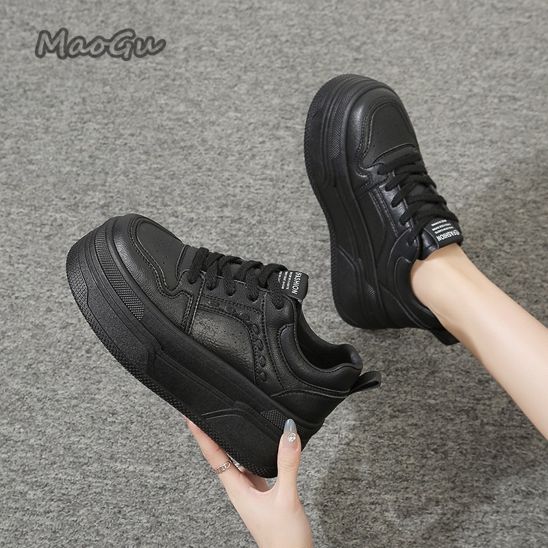 身長を伸ばすプラットフォーム ホワイトスニーカー 女性用 レ - White Sneaker Care Kit のレビューと価格