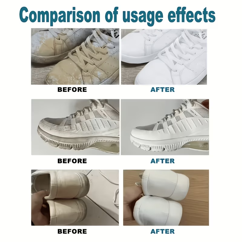 白い靴用クリーニングクリーム、速乾性スニーカーケアポリッシュ - Sneaker Care Clean のレビューと価格