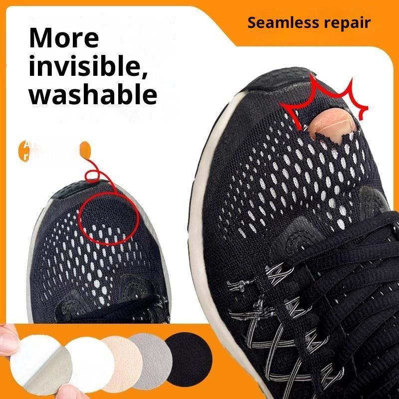 新しい自己粘着式靴穴補修パッチ、接着剤不要、耐水性、メッシュ - Sneaker Care のレビューと価格